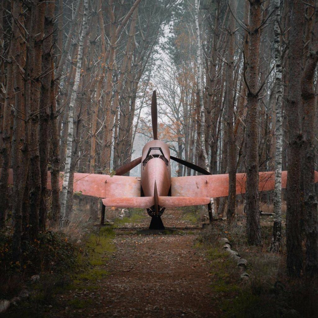 Messerschmitt in snow
